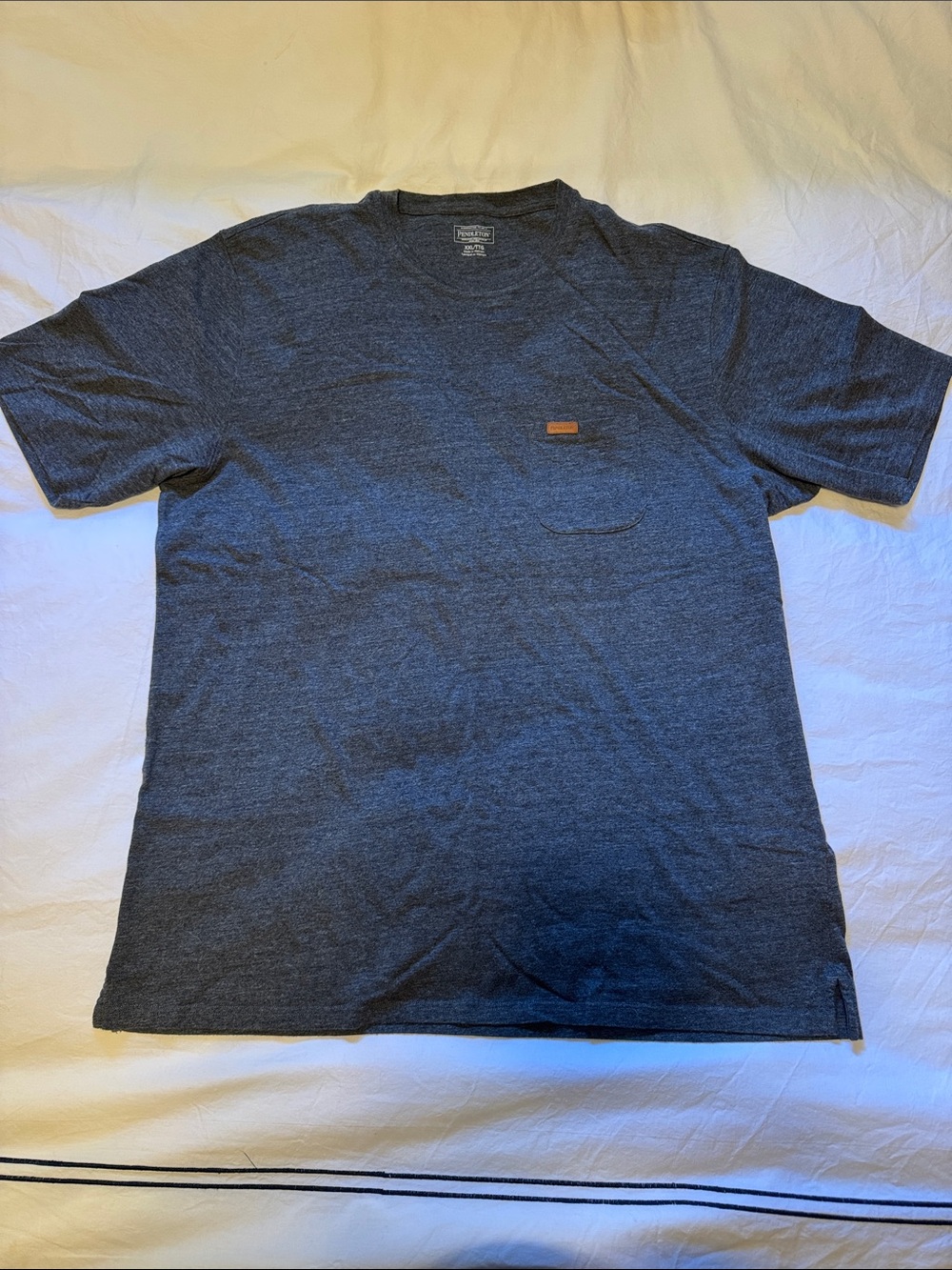Pendleton Men's Charcoal Gray Pocket Tee